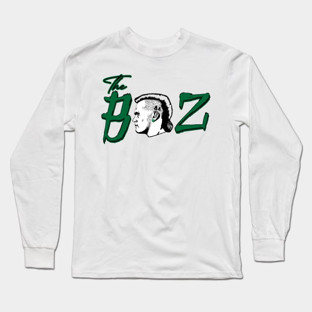 Brian Bosworth, The BOZ Long Sleeve T-Shirt by 66designer99